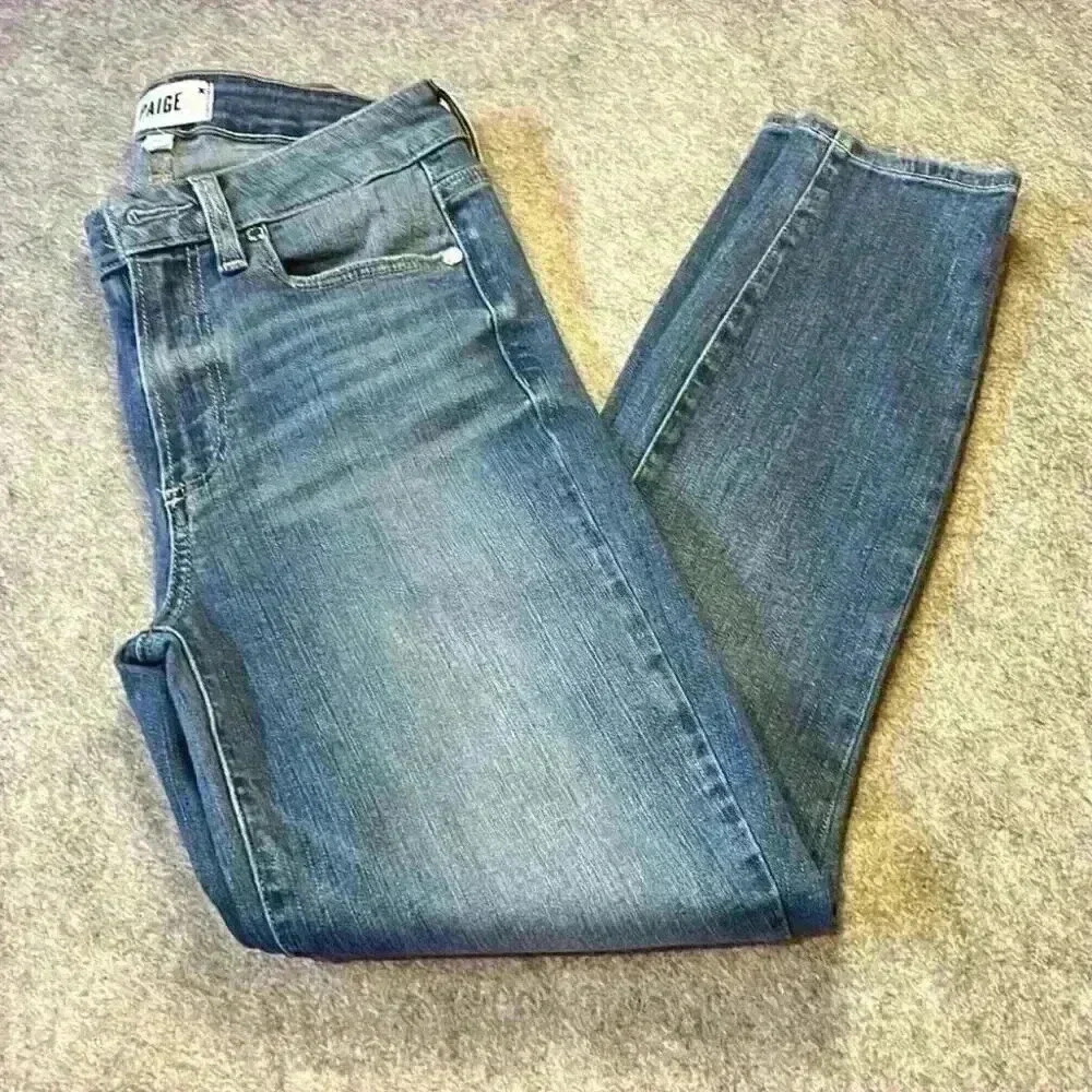 PAIGE Hoxton Crop in Madera, Size 25.